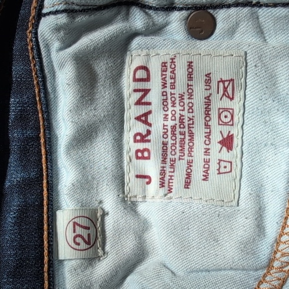 J Brand Straight Leg jeans Size 27x28.5 - Picture 6 of 10